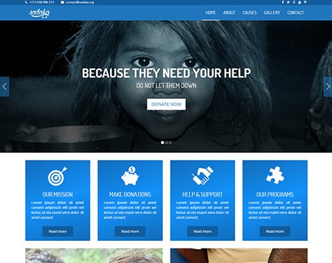 Sadaka - Charity HTML5 Theme